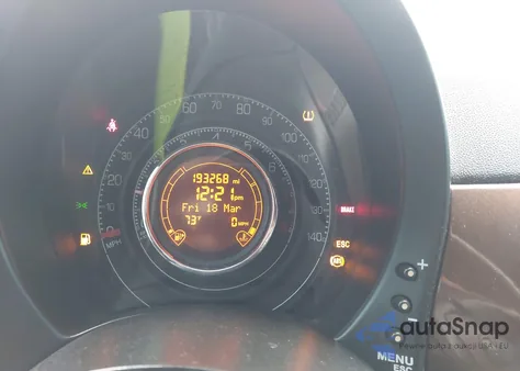 2012 Fiat 500 Sport from USA, damaged, VIN 3C3CFFBR9CT115167